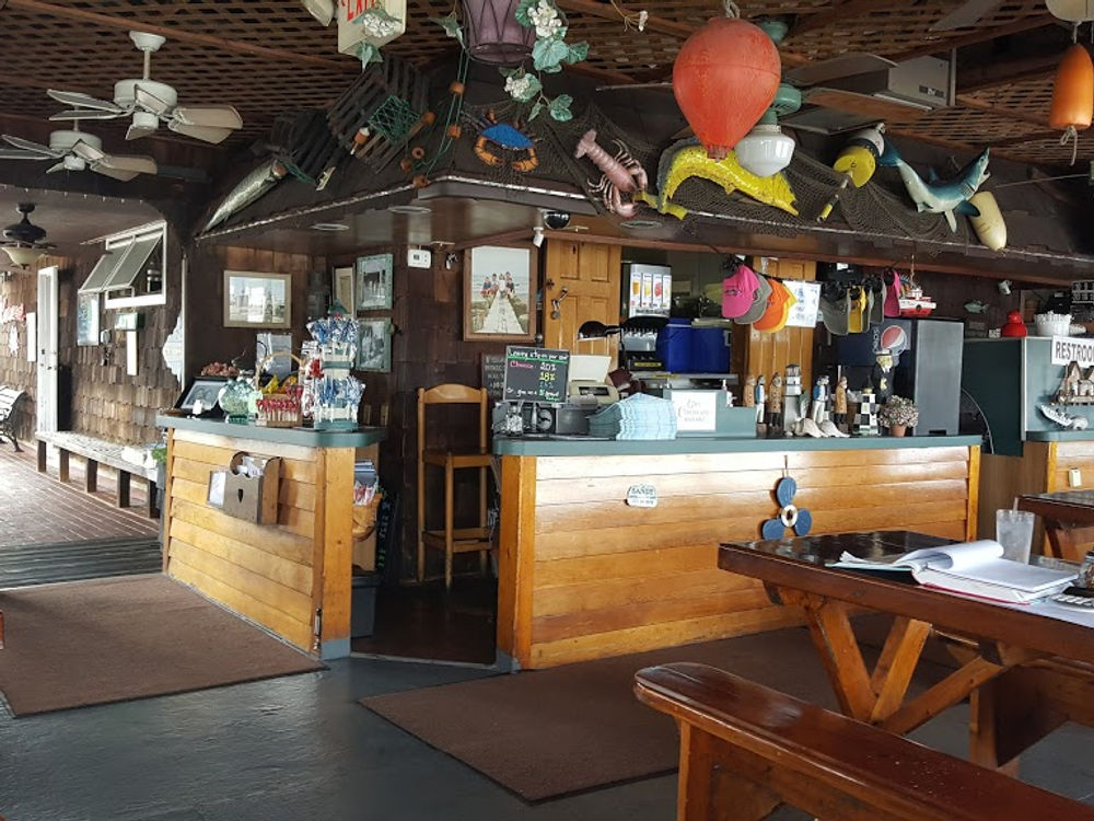 Inside Carmen's Seafood Restaurant